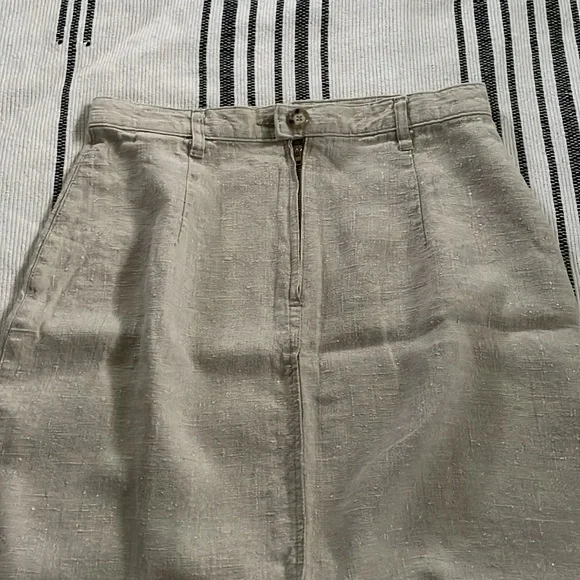 100% linen maxi skirt - Picture 8 of 8